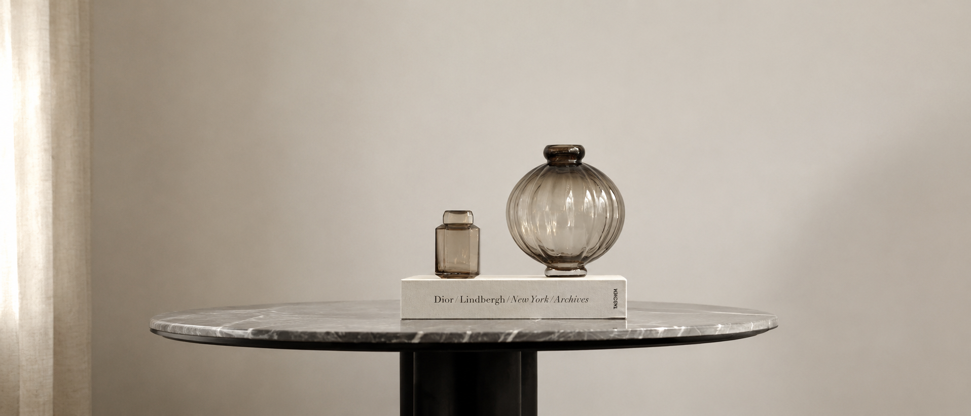 Thoughtfully arranged decorative interior