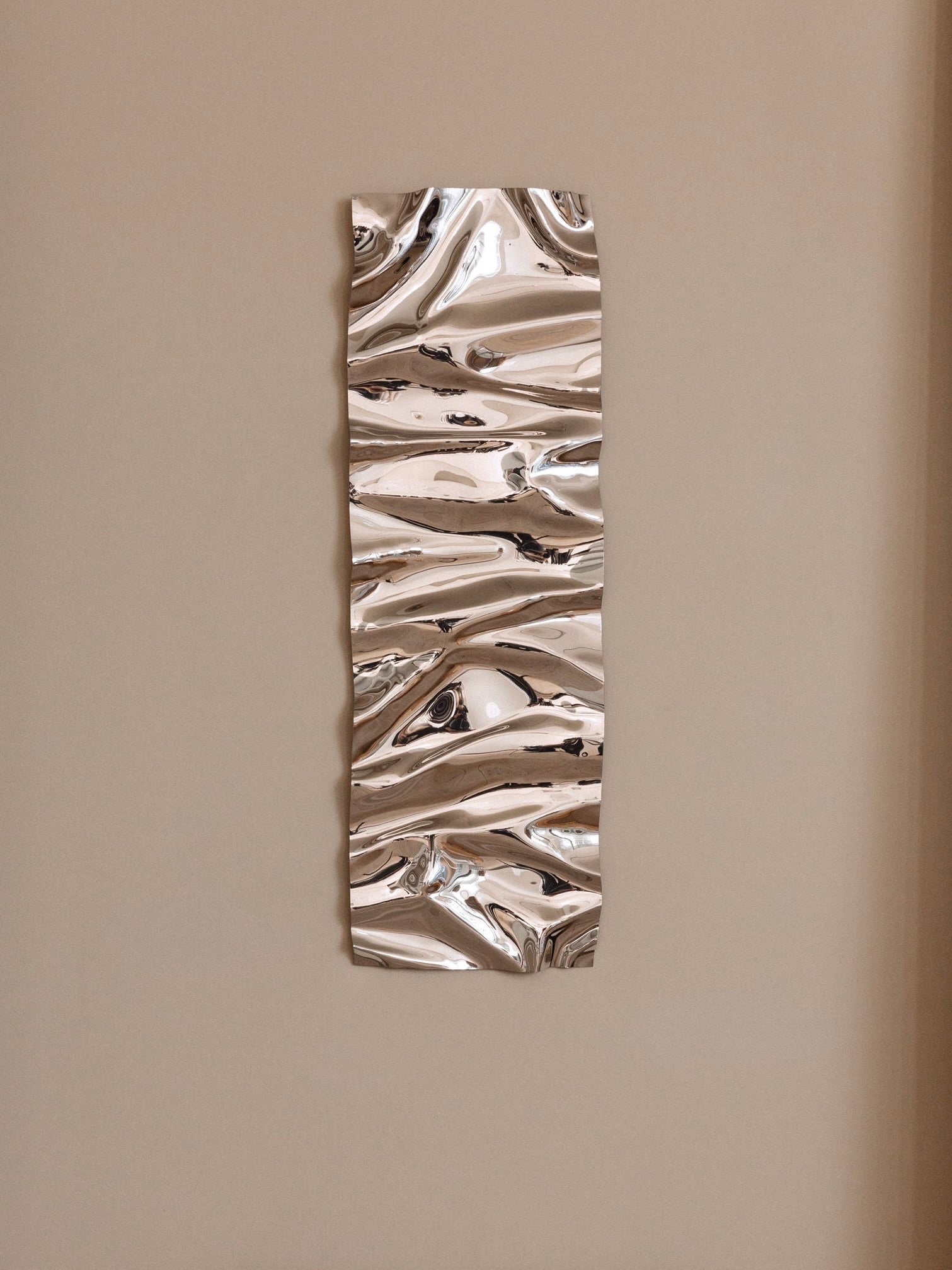 Long Psychedelic Accent Mirror