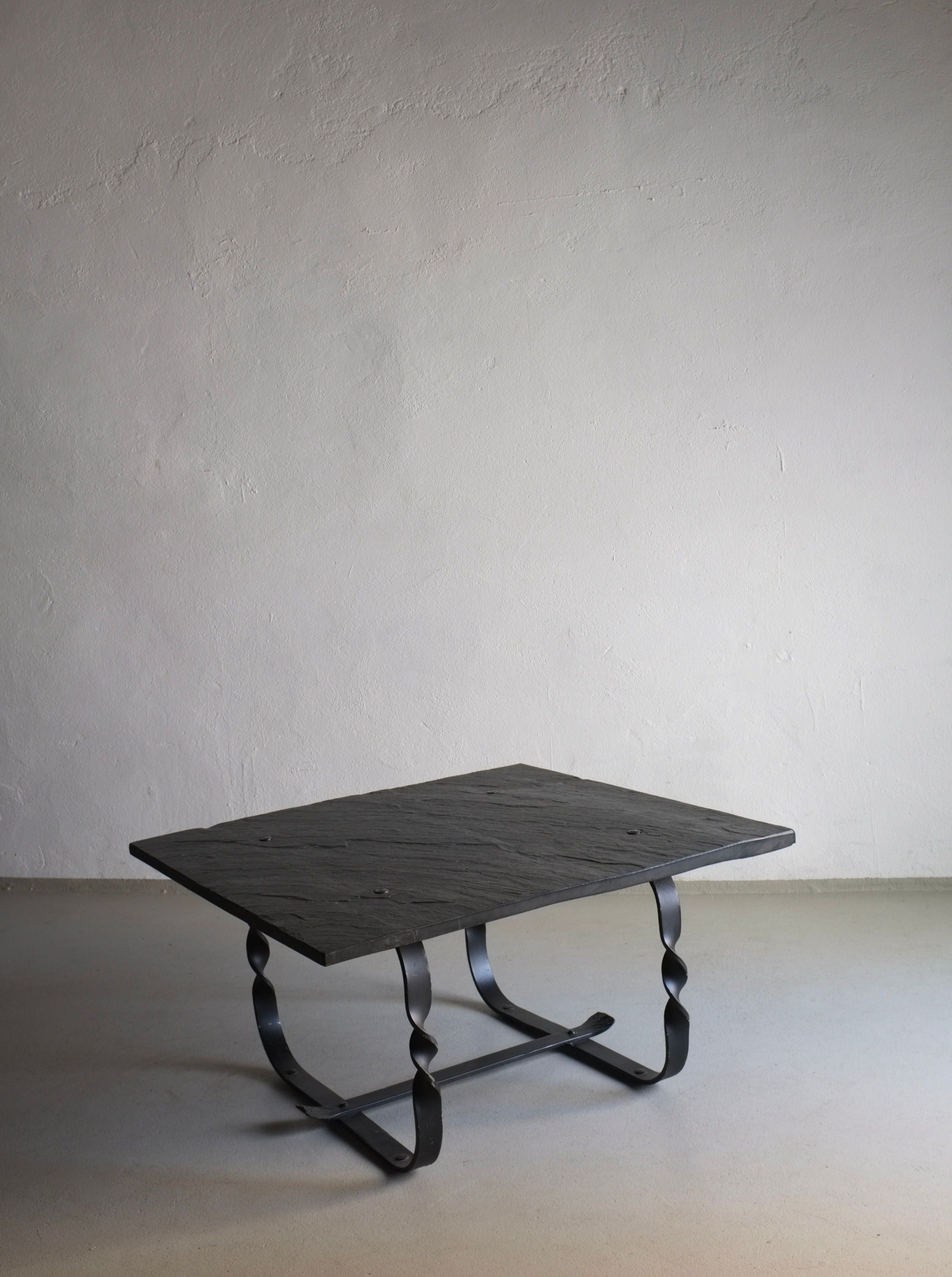 Brutalist Low Coffee Table - Image 3