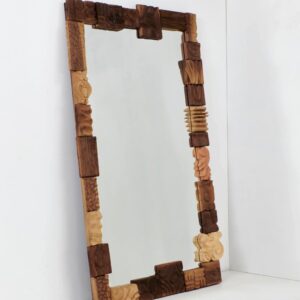 Tall Framed Floor Mirror