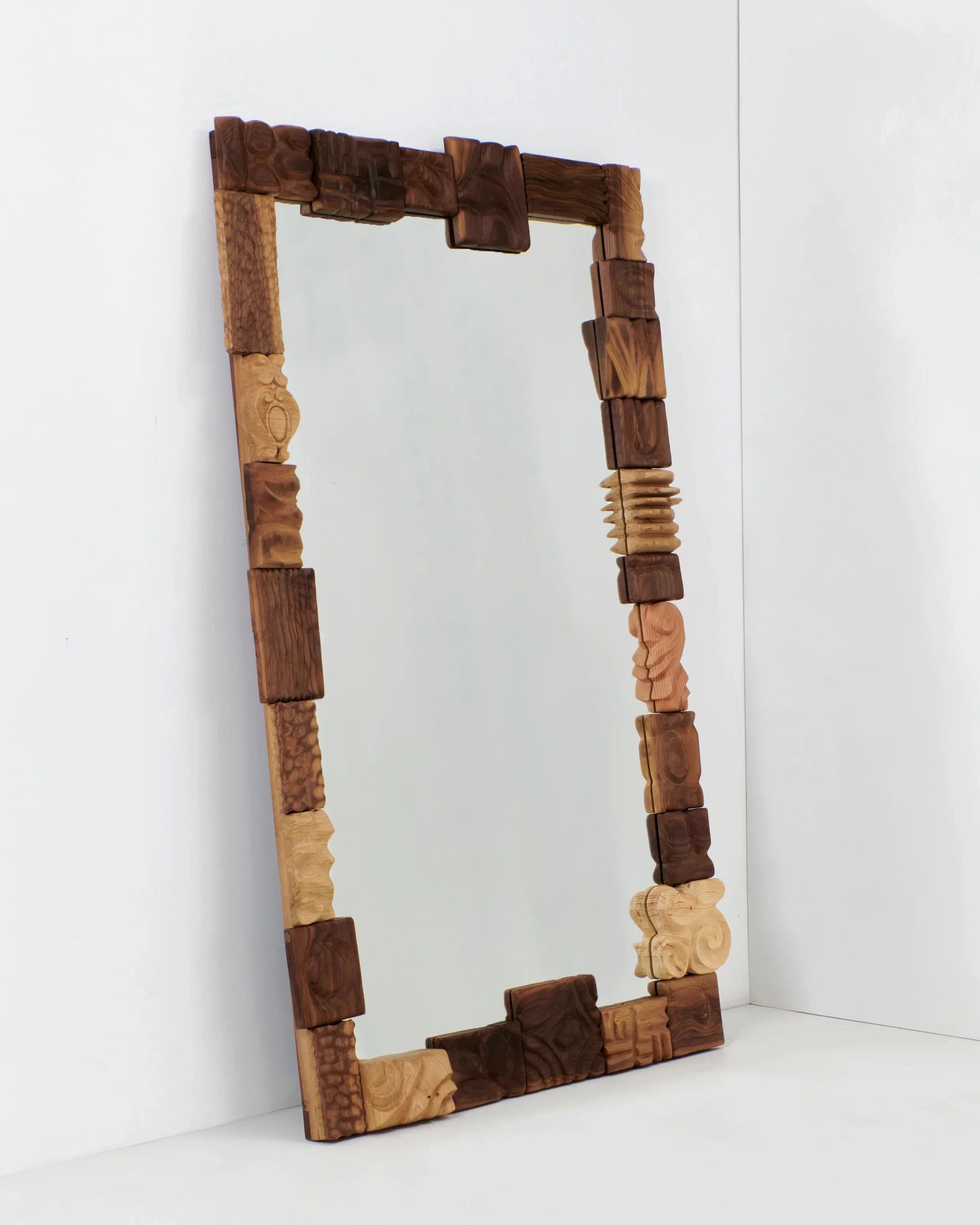 Tall Framed Floor Mirror