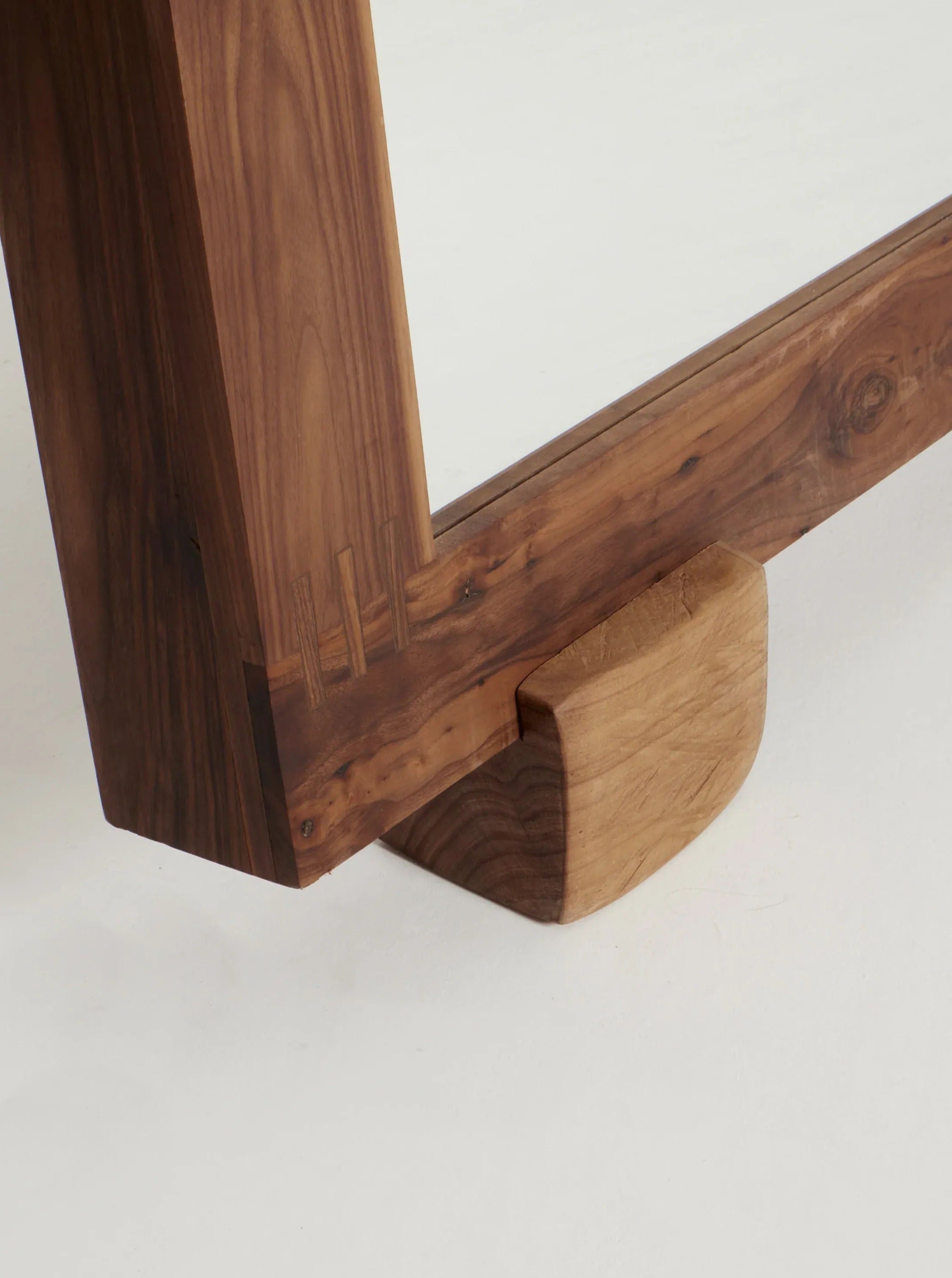 Extra Large Sculptural Floor Mirror - Image 4