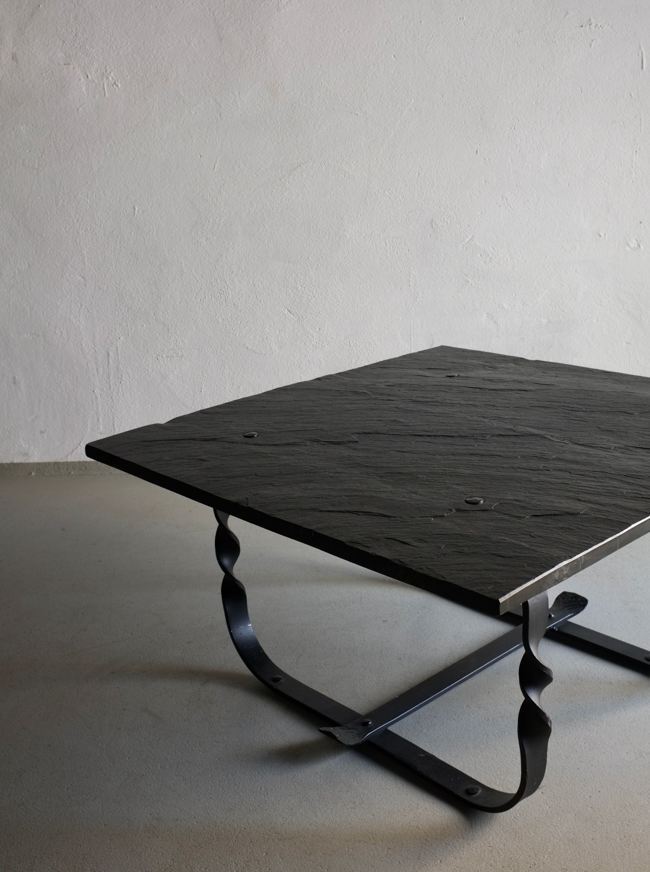 Brutalist Low Coffee Table - Image 2