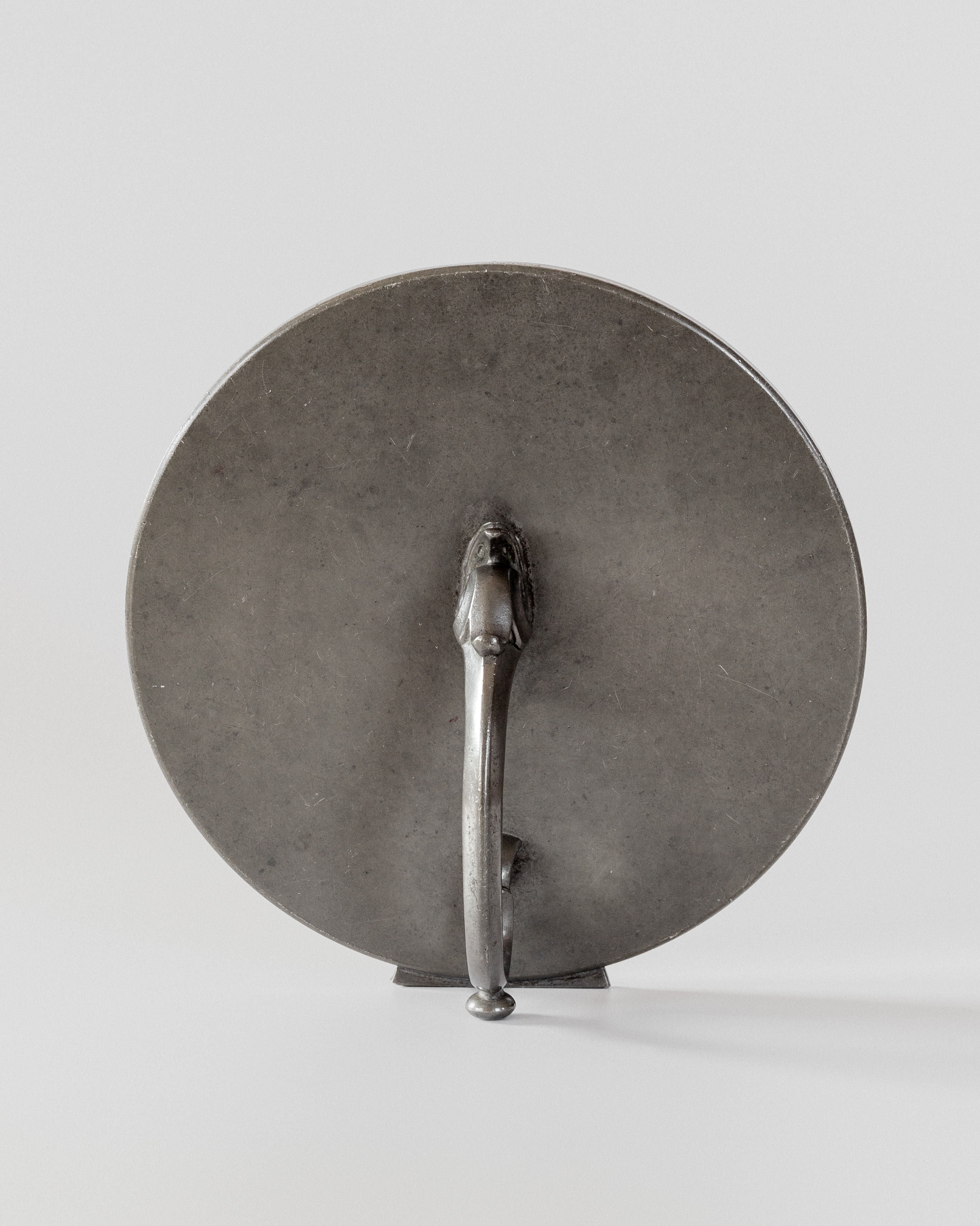 Small Round Metal Accent Mirror - Image 5