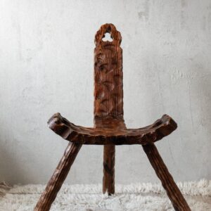 Brutalist Accent Chair