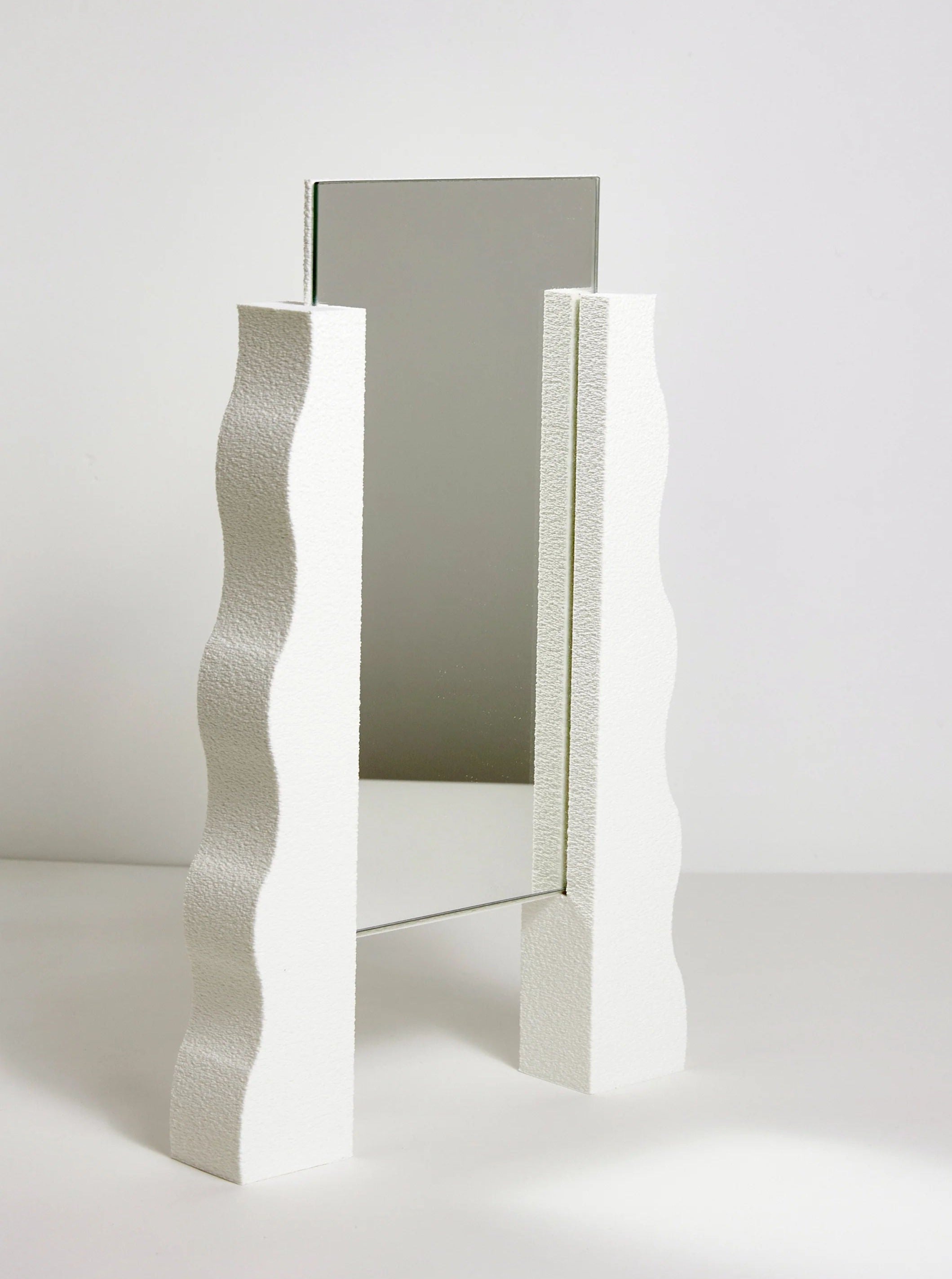 Sculptural Plant-Based Table Mirror