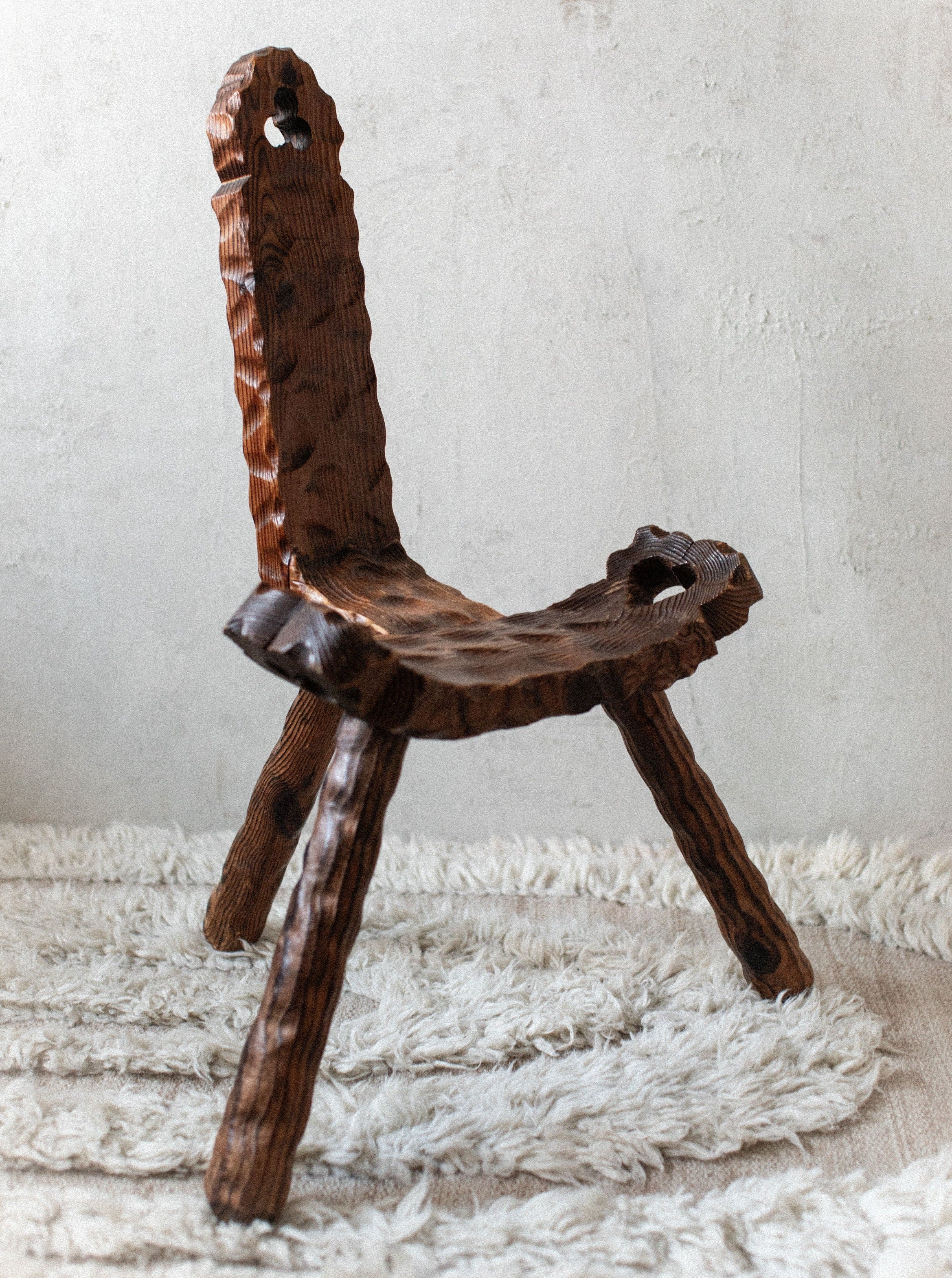 Brutalist Accent Chair - Image 3