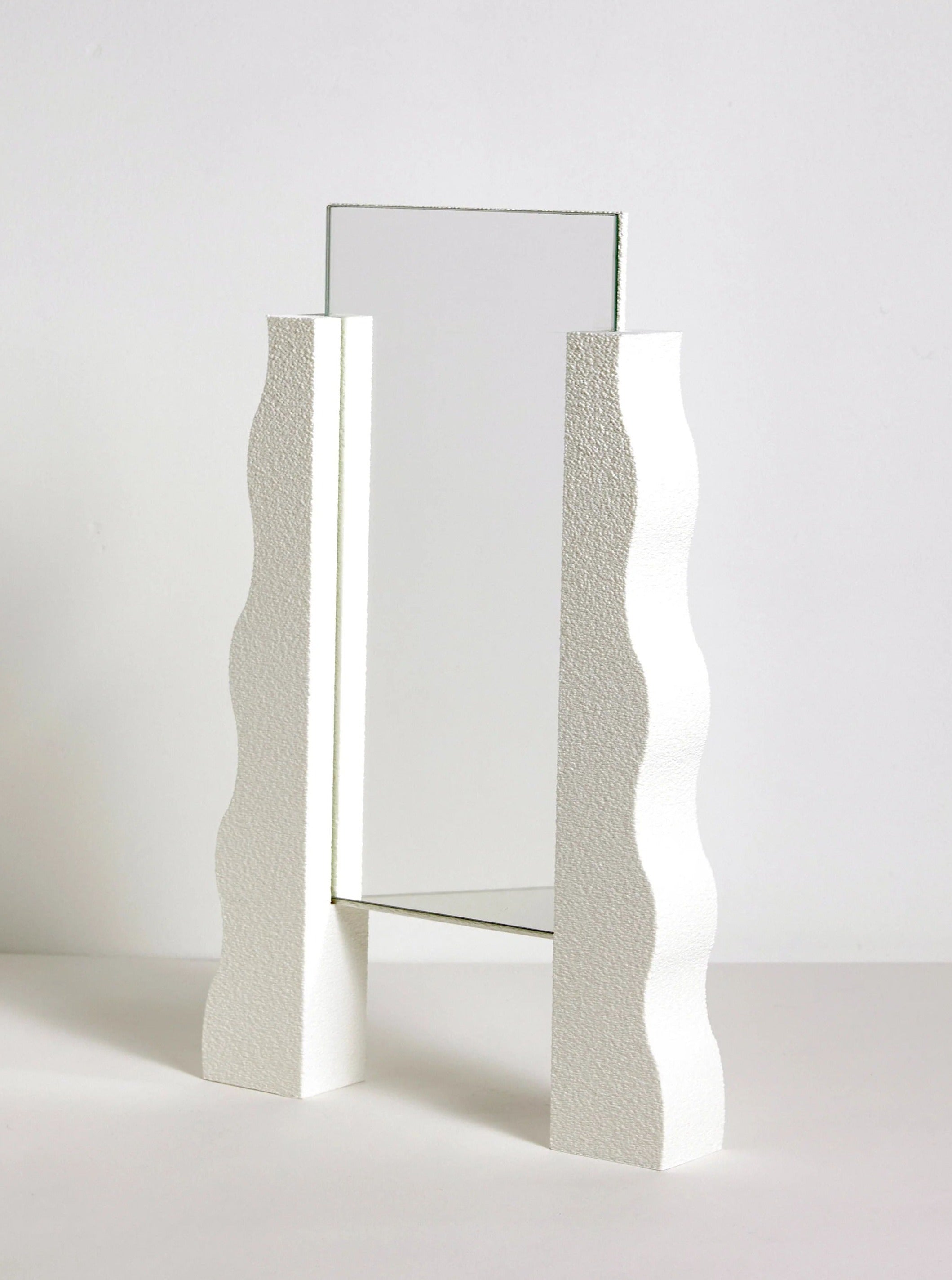 Sculptural Plant-Based Table Mirror - Image 2