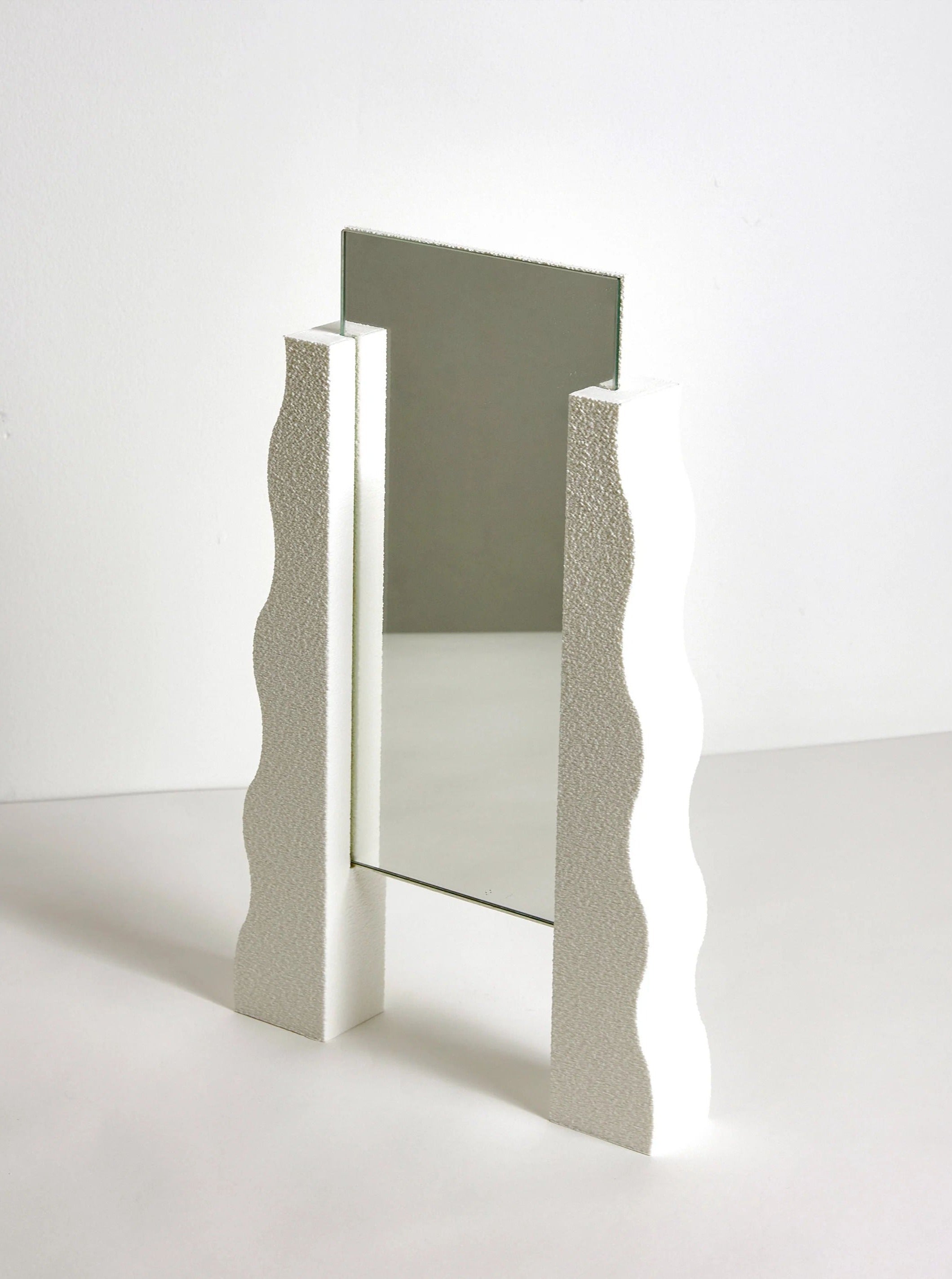Sculptural Plant-Based Table Mirror - Image 3