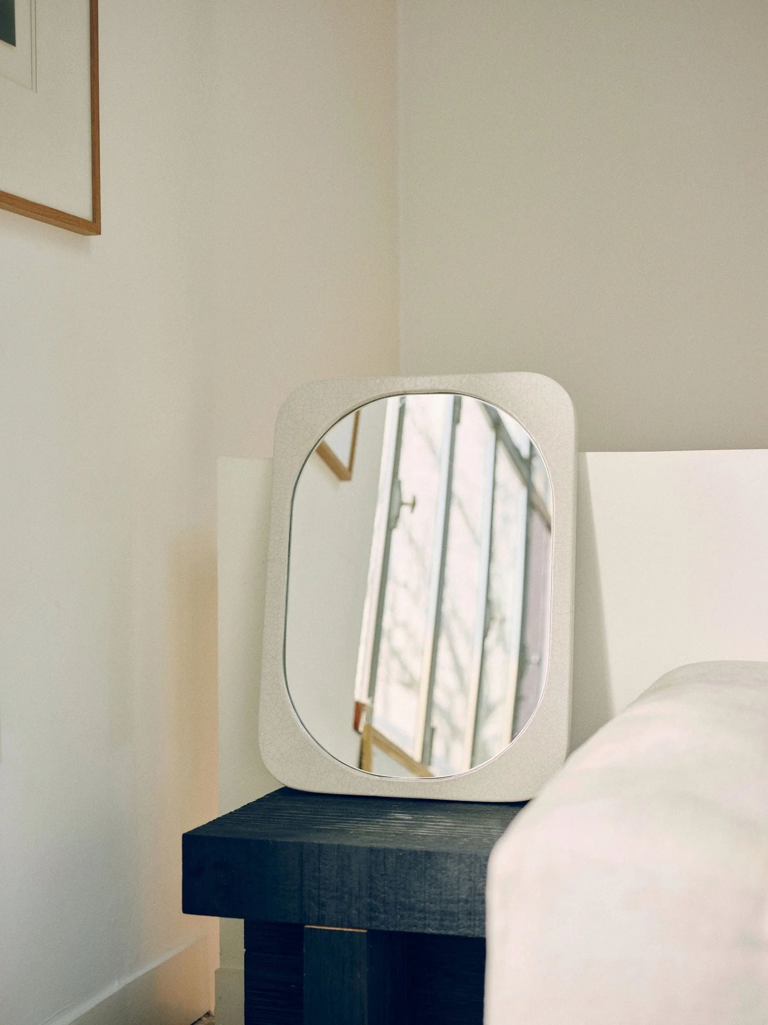 Lava Stone Framed Wall Mirror - Image 2