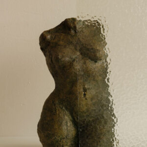 Solid Clay Torso Sculpture
