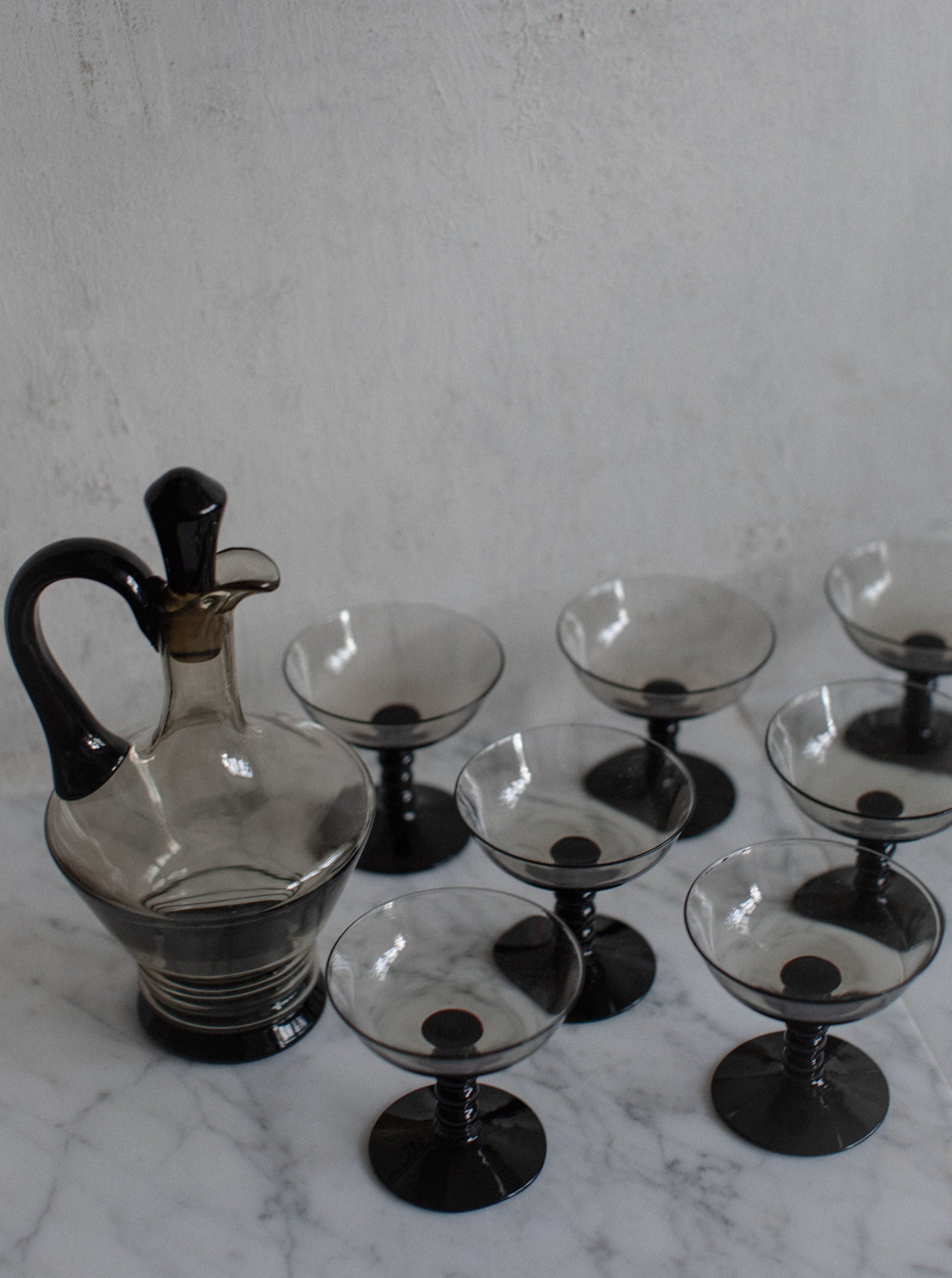 Art Deco Decanter and Glass Set - Image 2