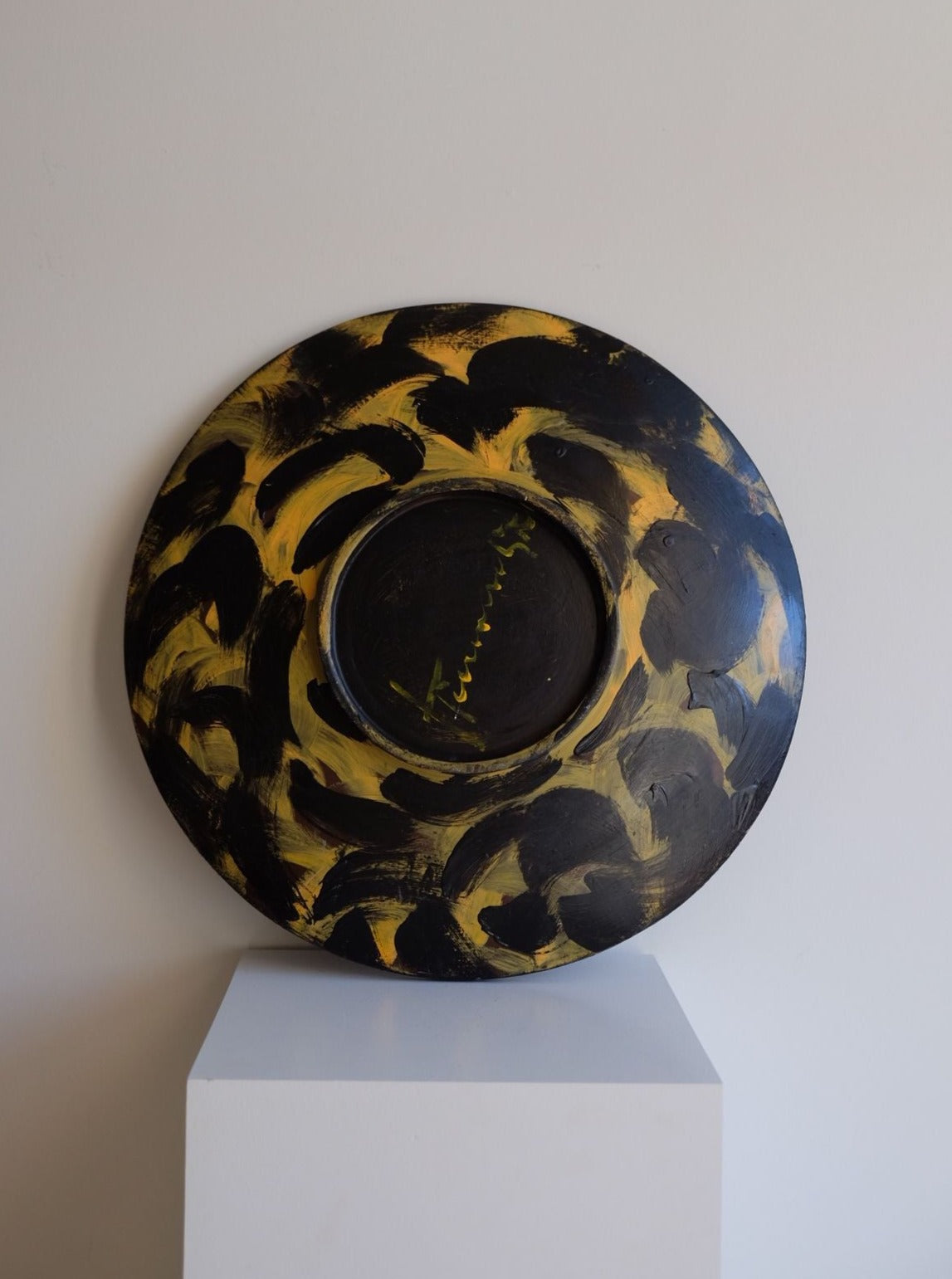 Hand-Painted Wooden Fruit Plate - Image 3