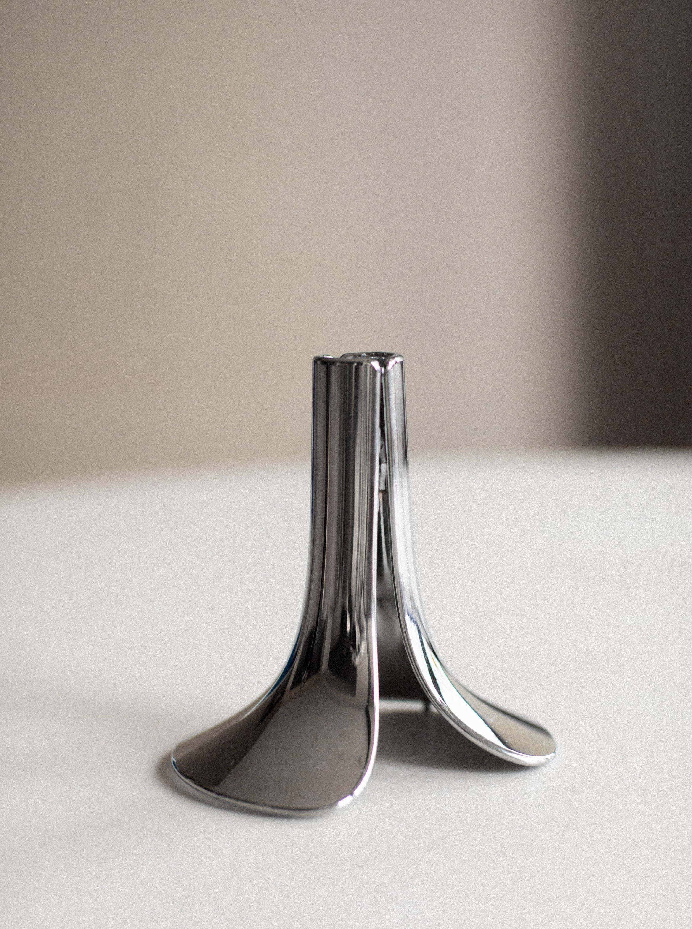 Chrome Candle Holder - Image 2