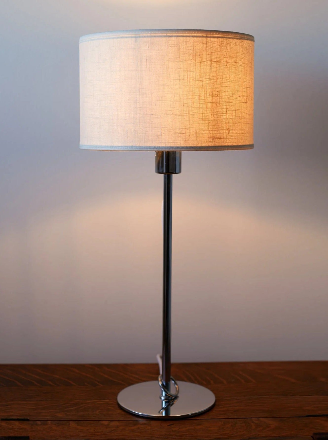 Chrome Table Lamp
