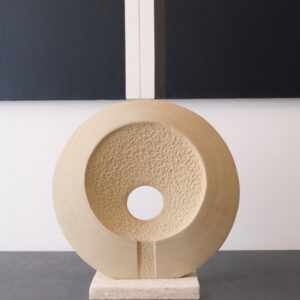 Abstract Limestone Sculpture