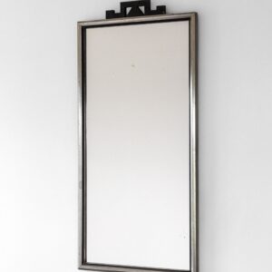 Slim Art Deco Style Wall Mirror