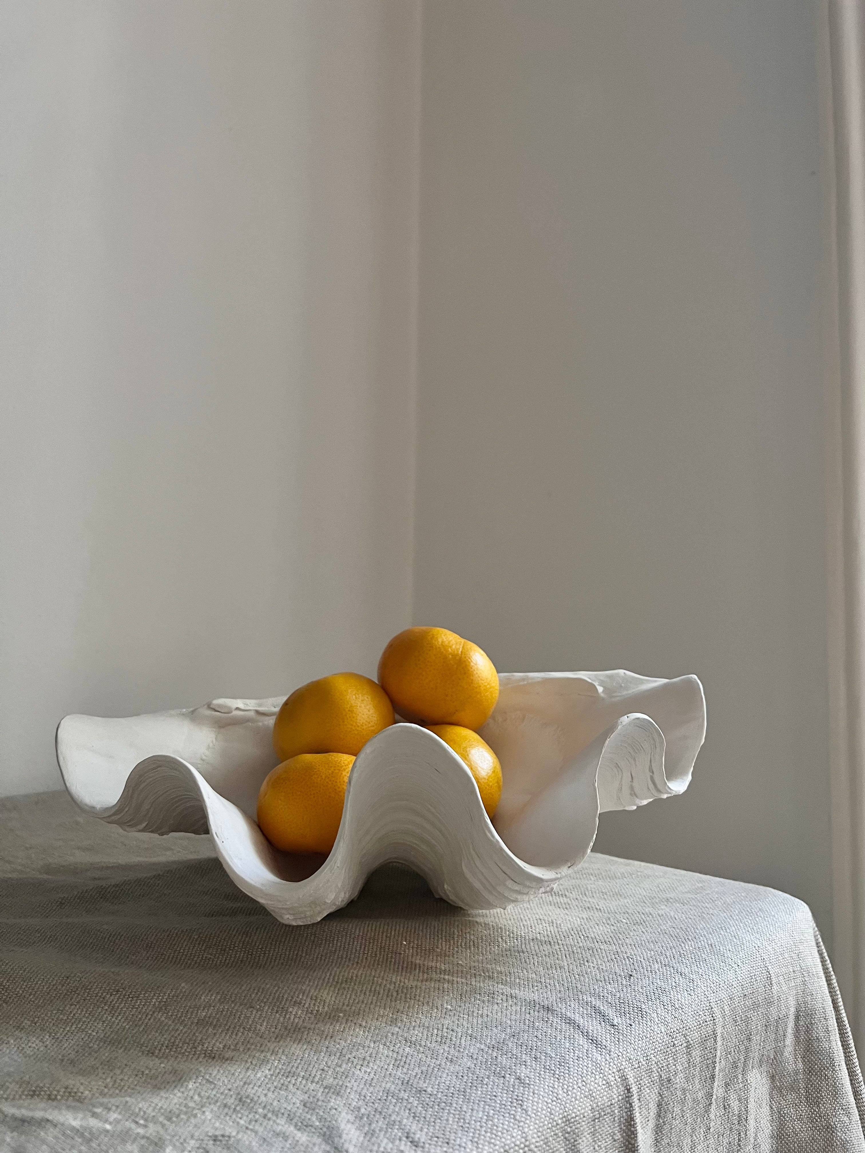 Handmade Clam Shell Decorative Bowl - Image 2