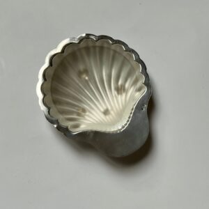 Small Silver Shell Decorative Dish