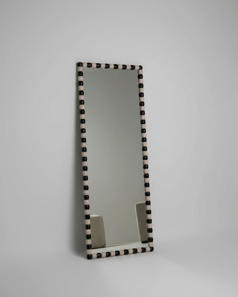 Tall Wavy Full-Length Mirror