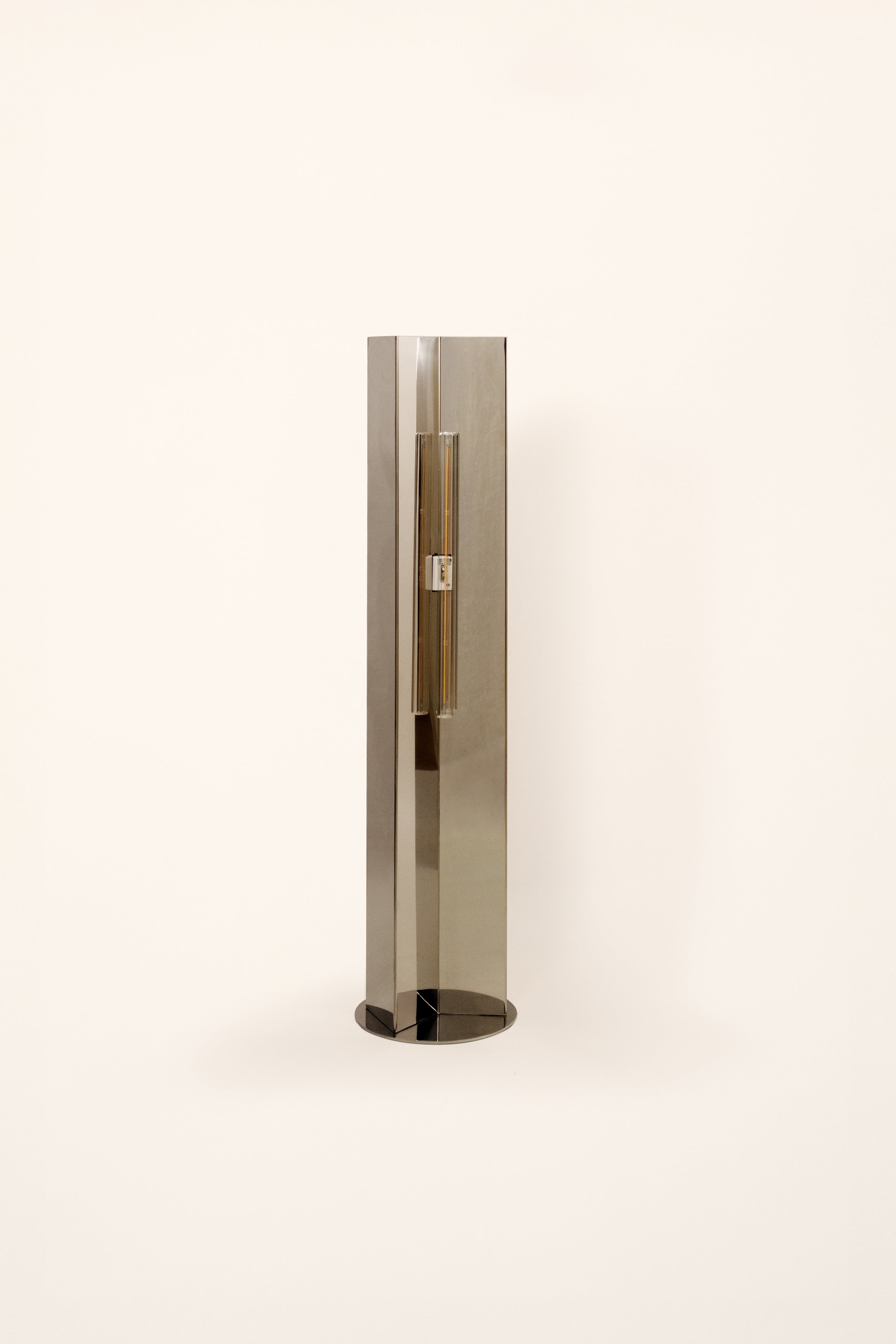 Polished Steel Arrow Floor Lamp - Image 5