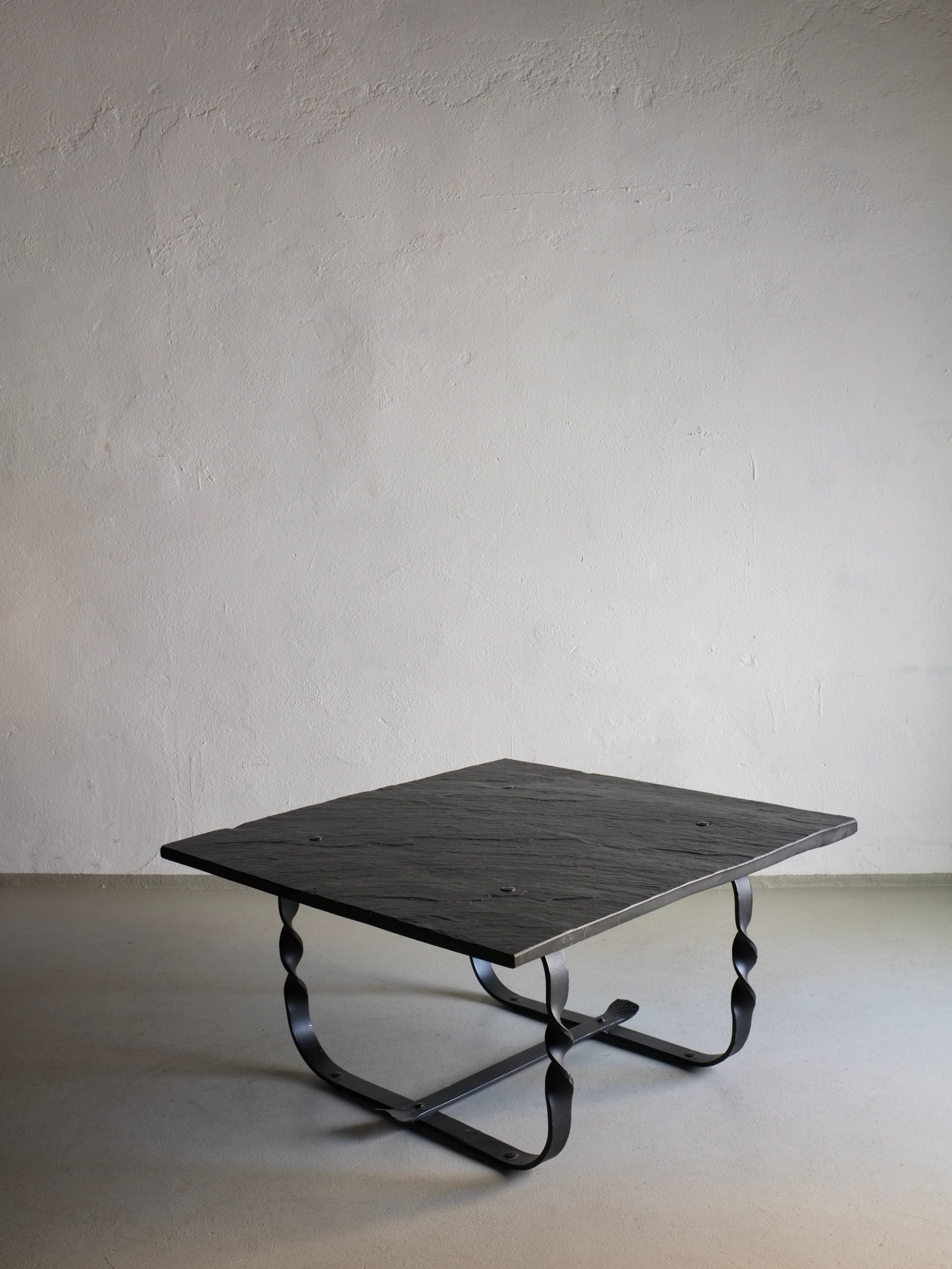 Brutalist Low Coffee Table