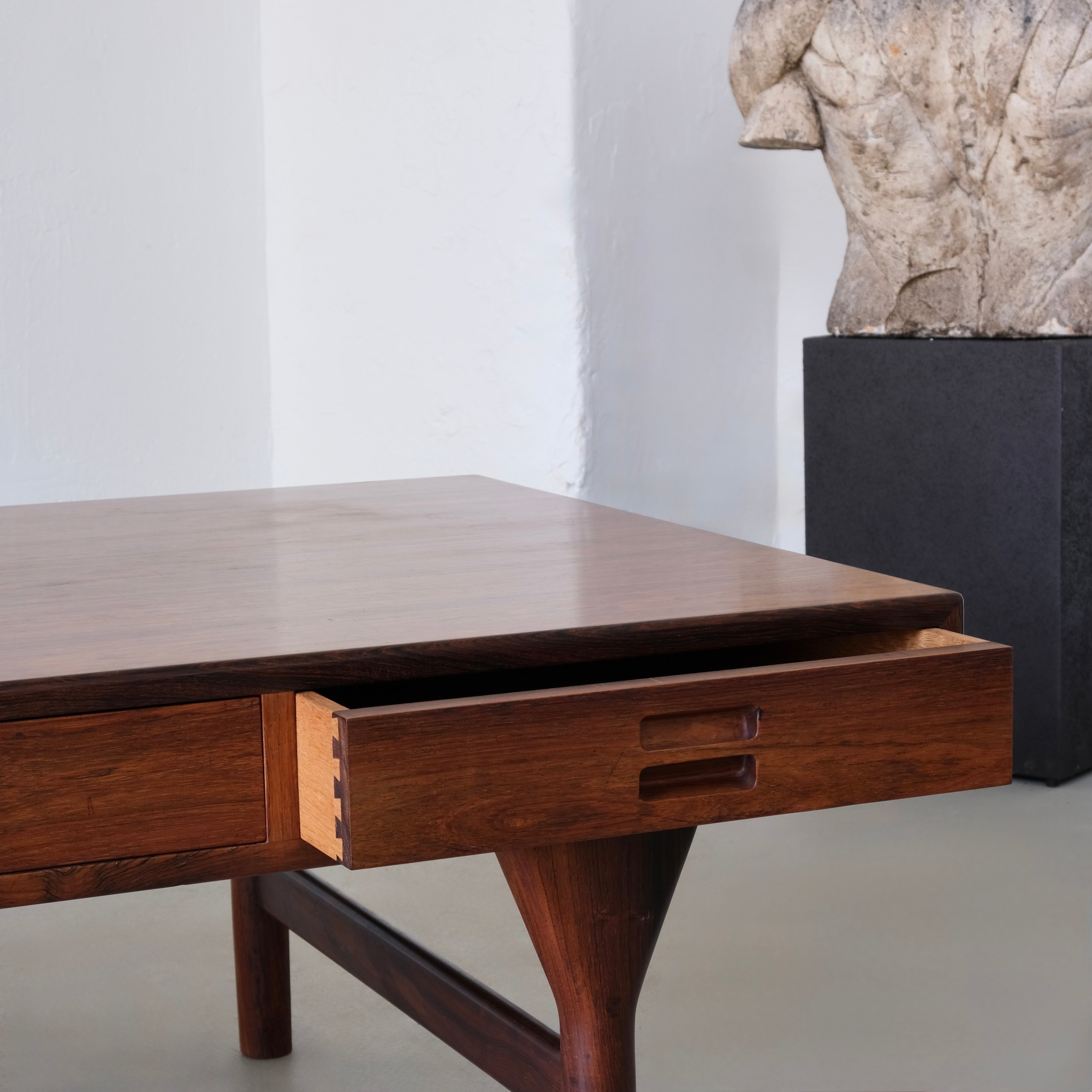Rosewood Sculptural Coffee Table - Image 3