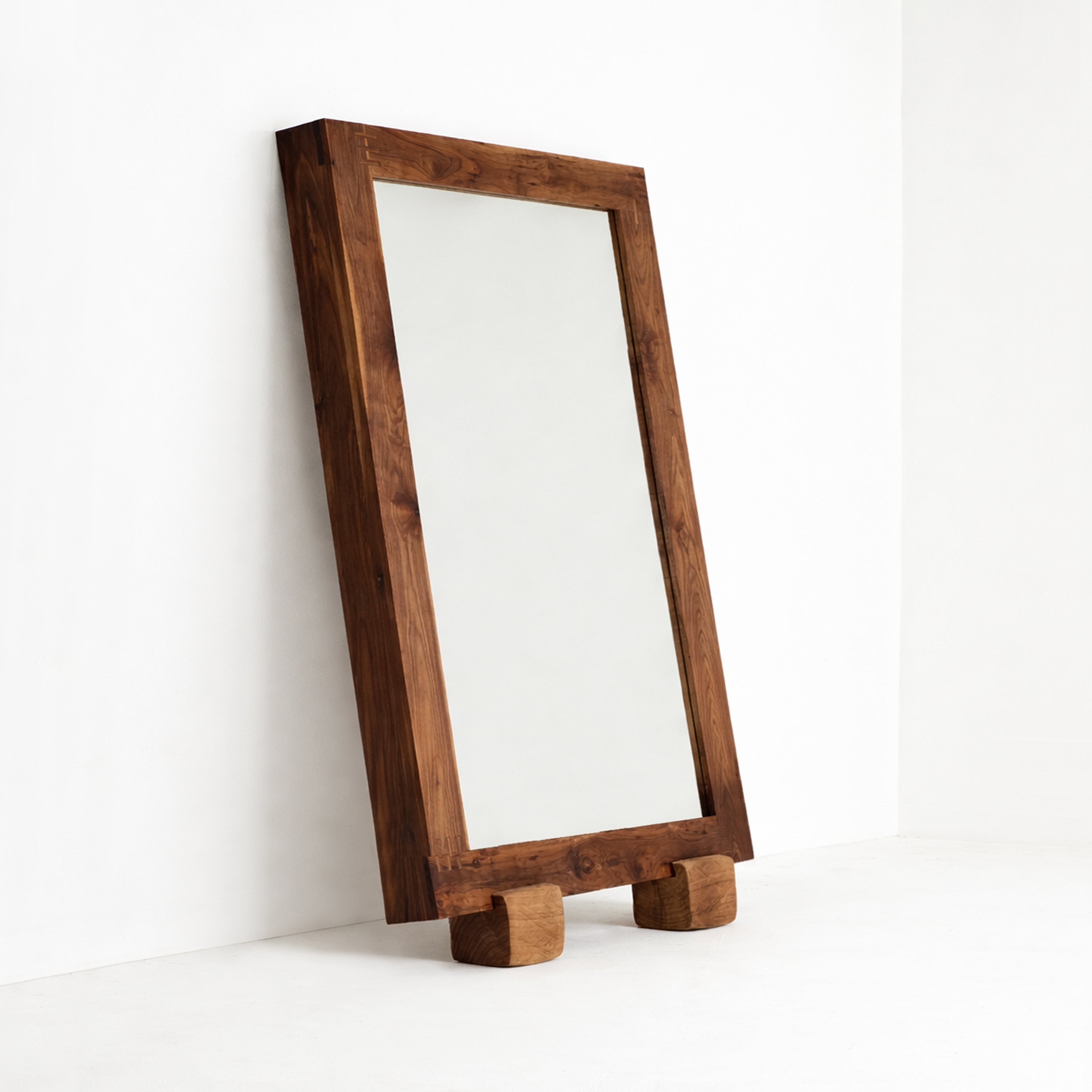 Extra Large Sculptural Floor Mirror